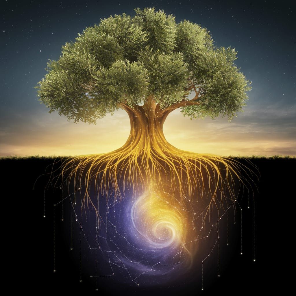 Golden Olive Tree Portal to Ancestral Liberation