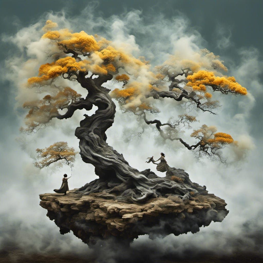 Image Conveying Hope and Serenity