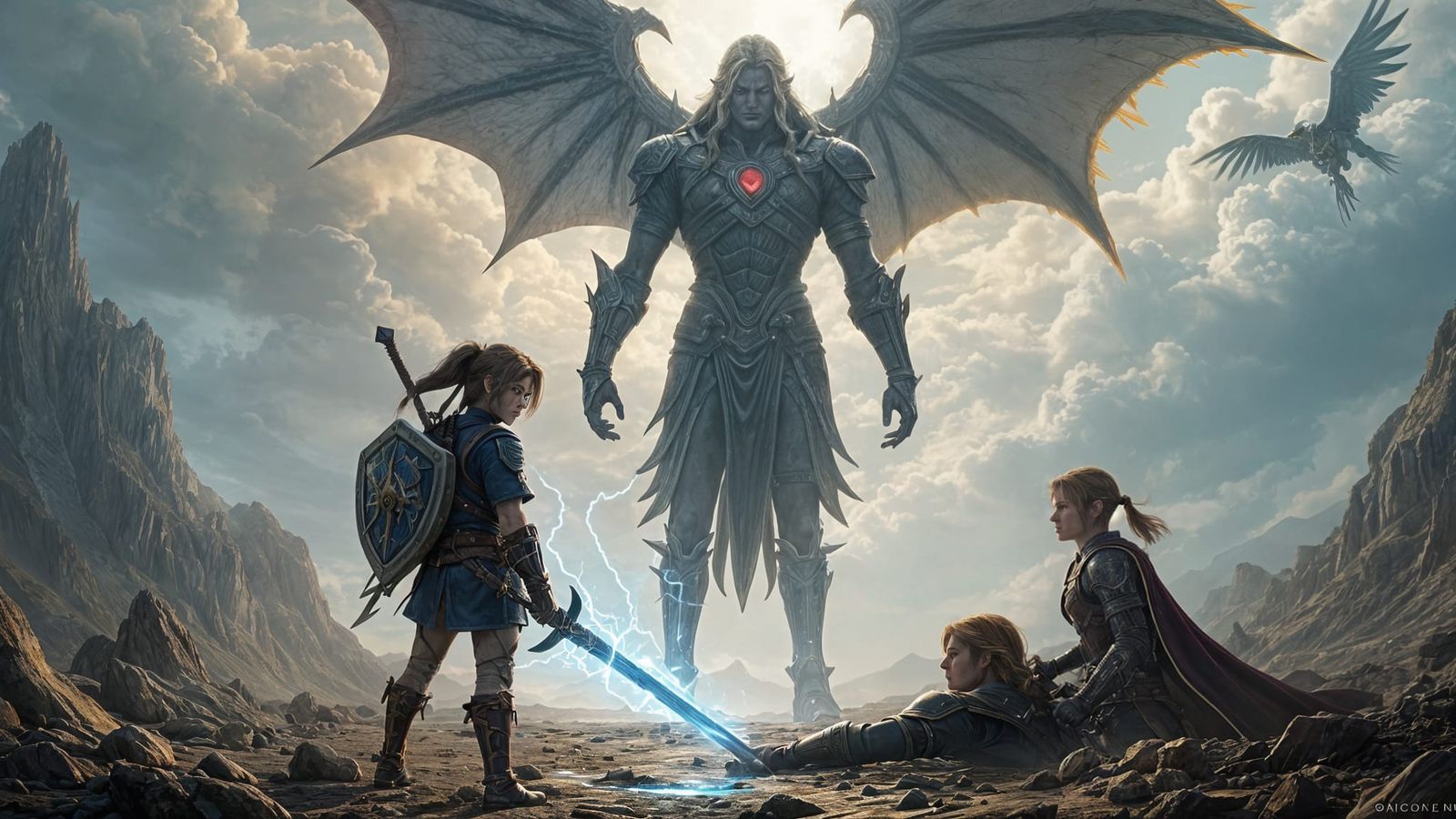 Hero of Time Wields Fierce Deity's Double Helix Sword in Apo...