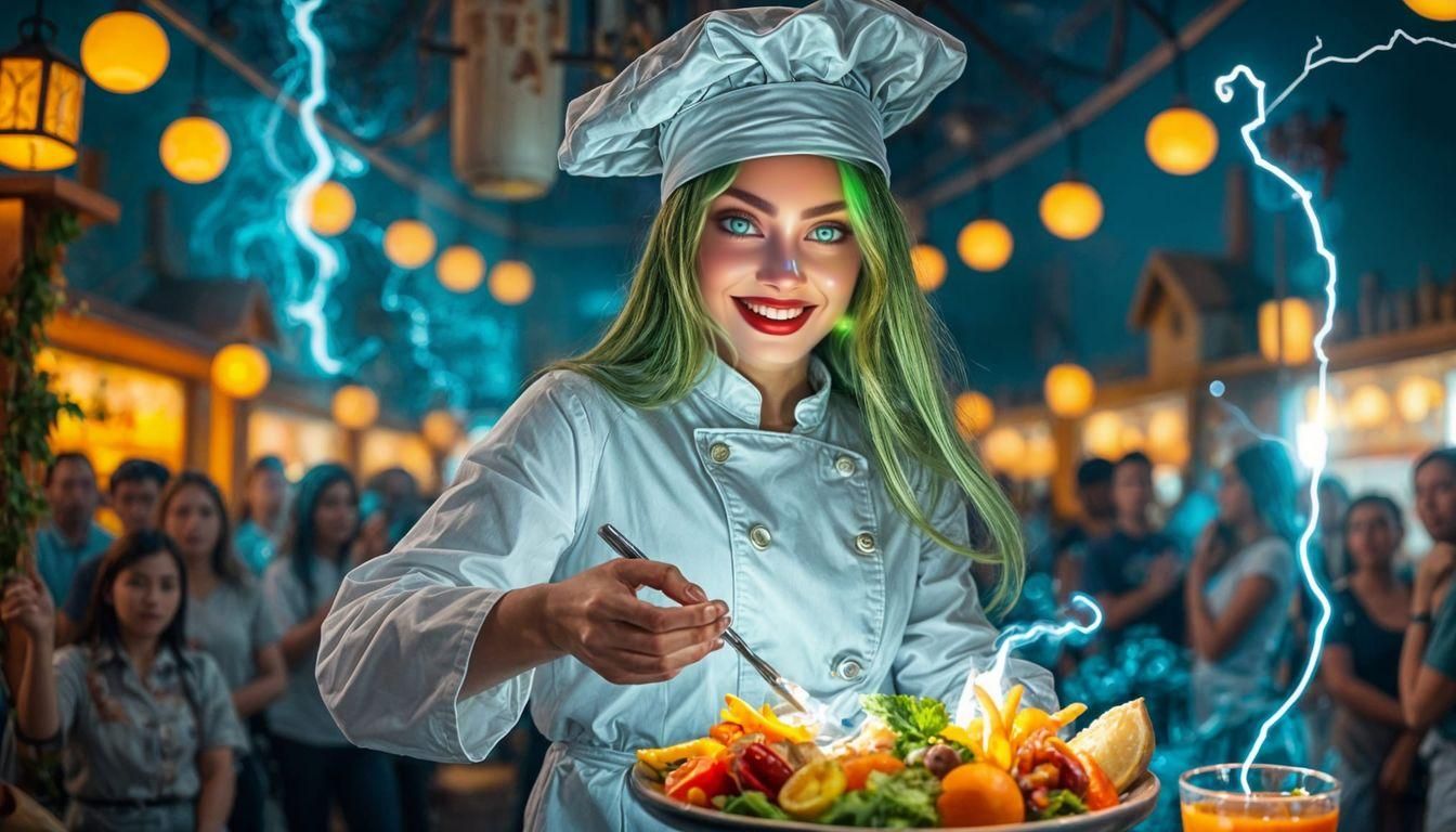 Young Woman Chef Makes Magic Meals in Dystopian Village