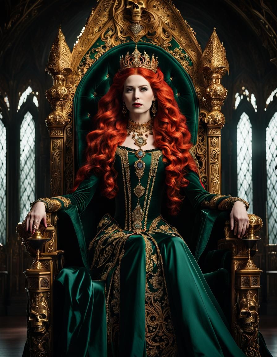 Emerald Echoes: A Queen's Oath in a Dark Realm