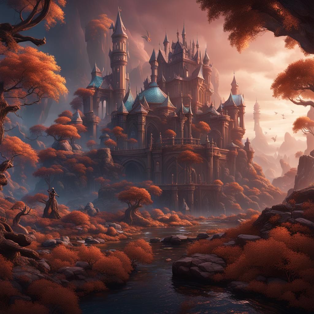 Fantastical Alternate Reality Concept Art