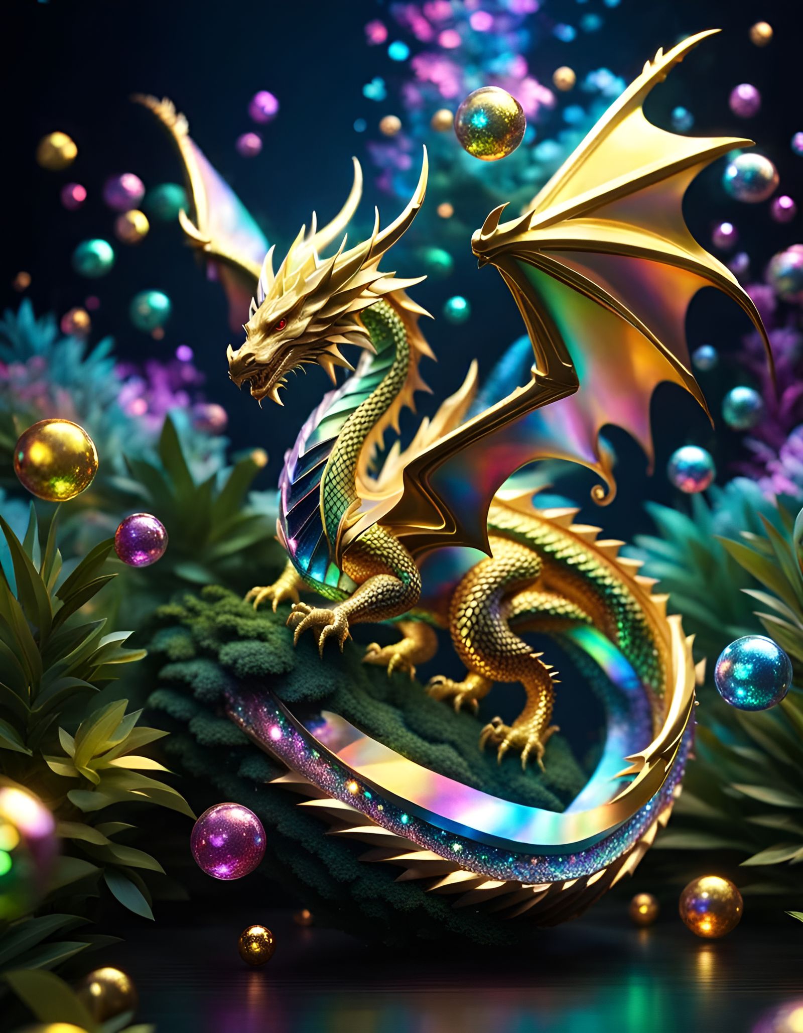 Holographic Dragon