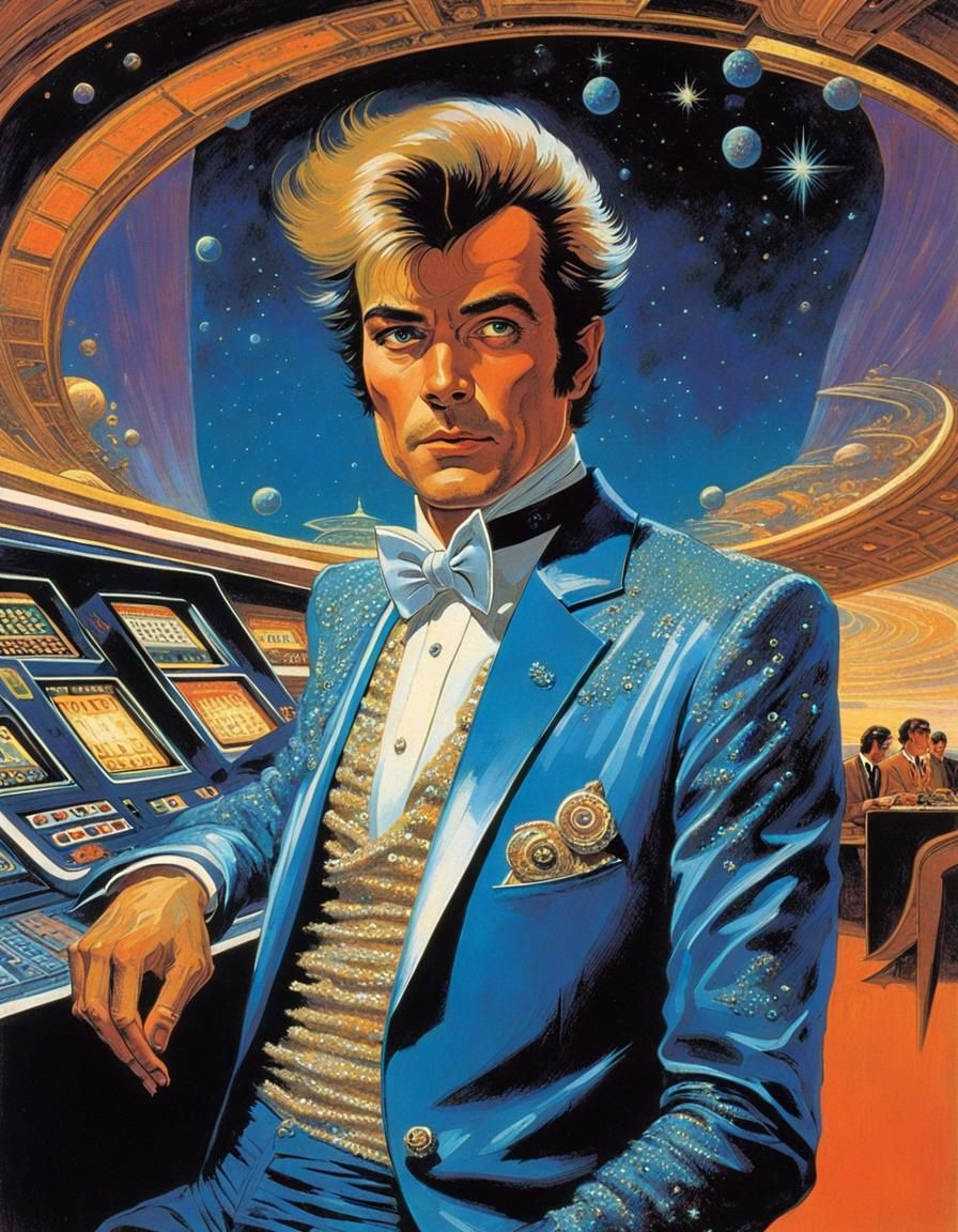 Galactic Gambler in Retro Glam Casino