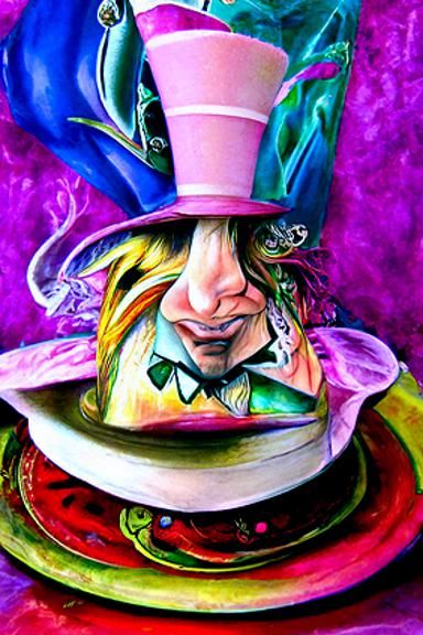 The Mad Hatter Portrait