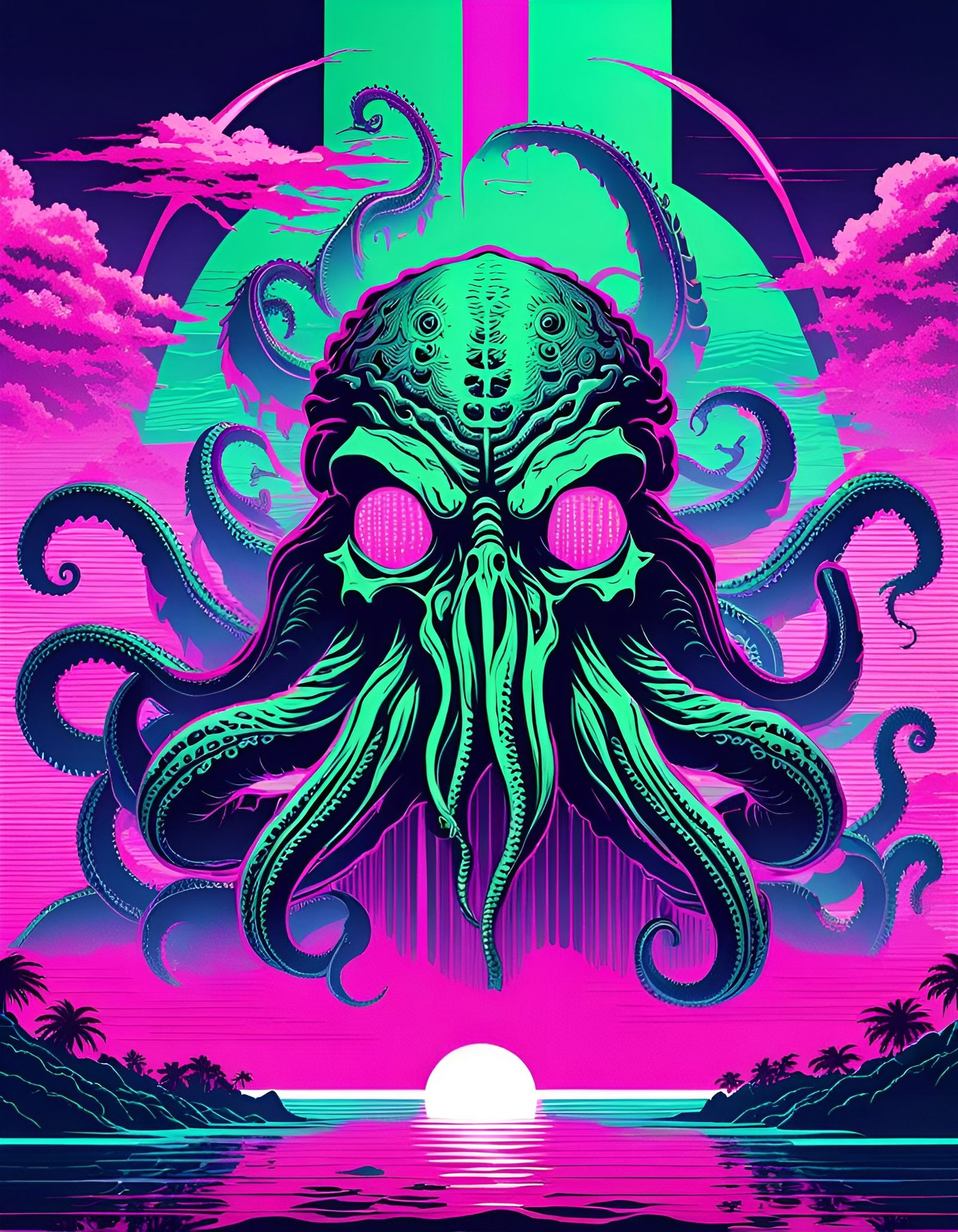 Whispers from the Neon Abyss