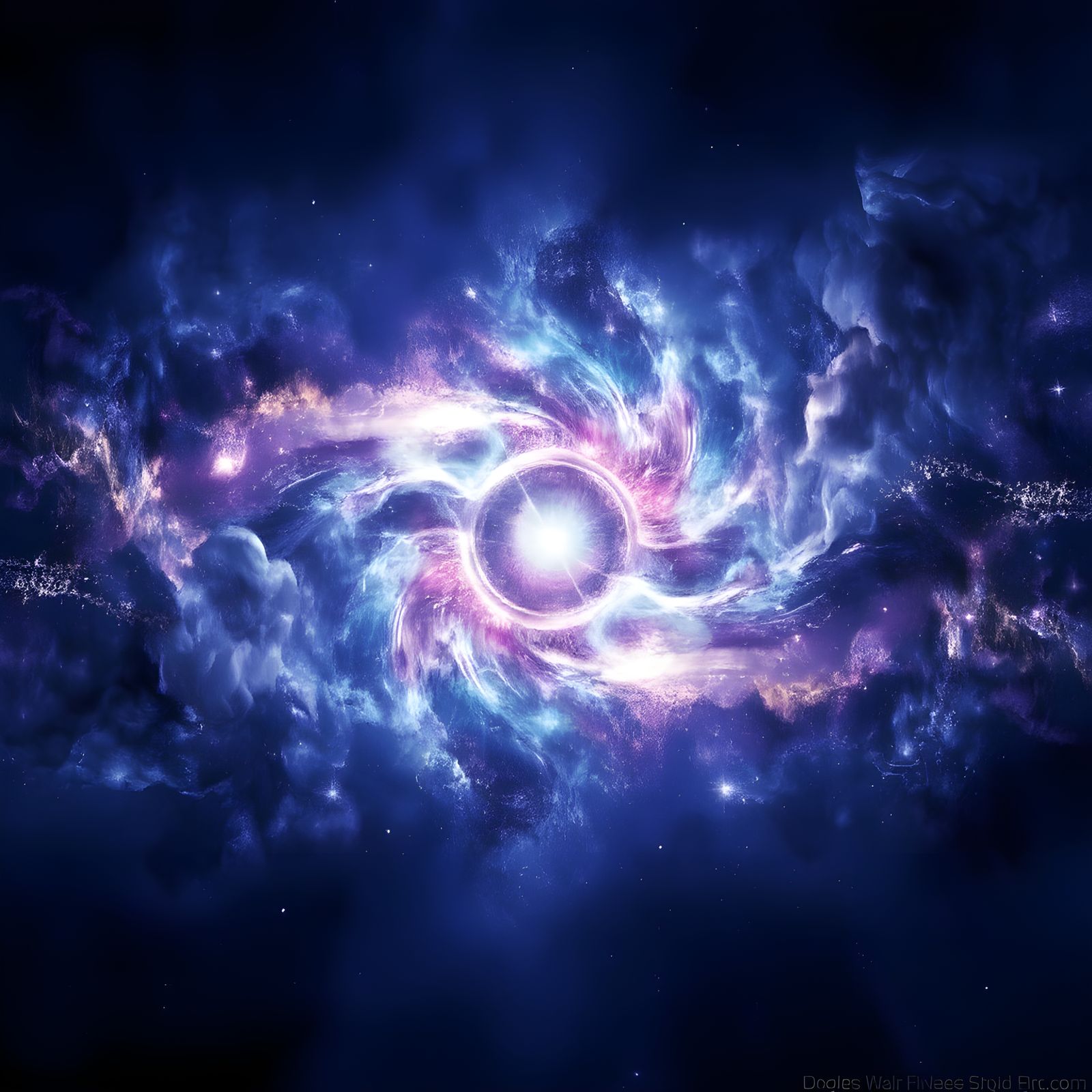 Fantastical Pulsar Concept Art in Deep Color