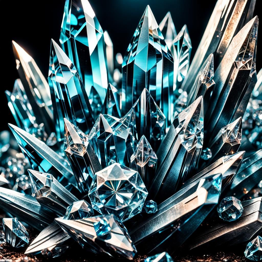 Hyperrealistic Crystals in High Definition