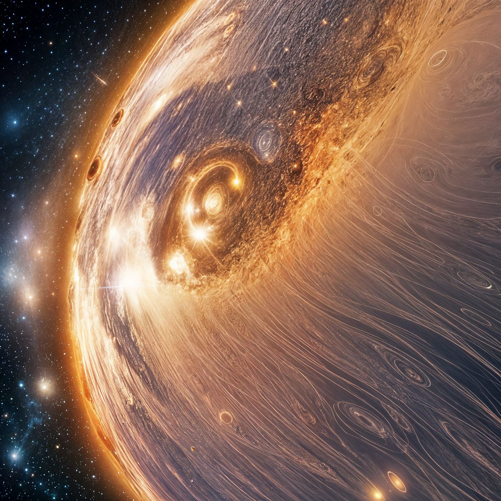 Ring World Orbit: Breathtaking 8k Octane Render