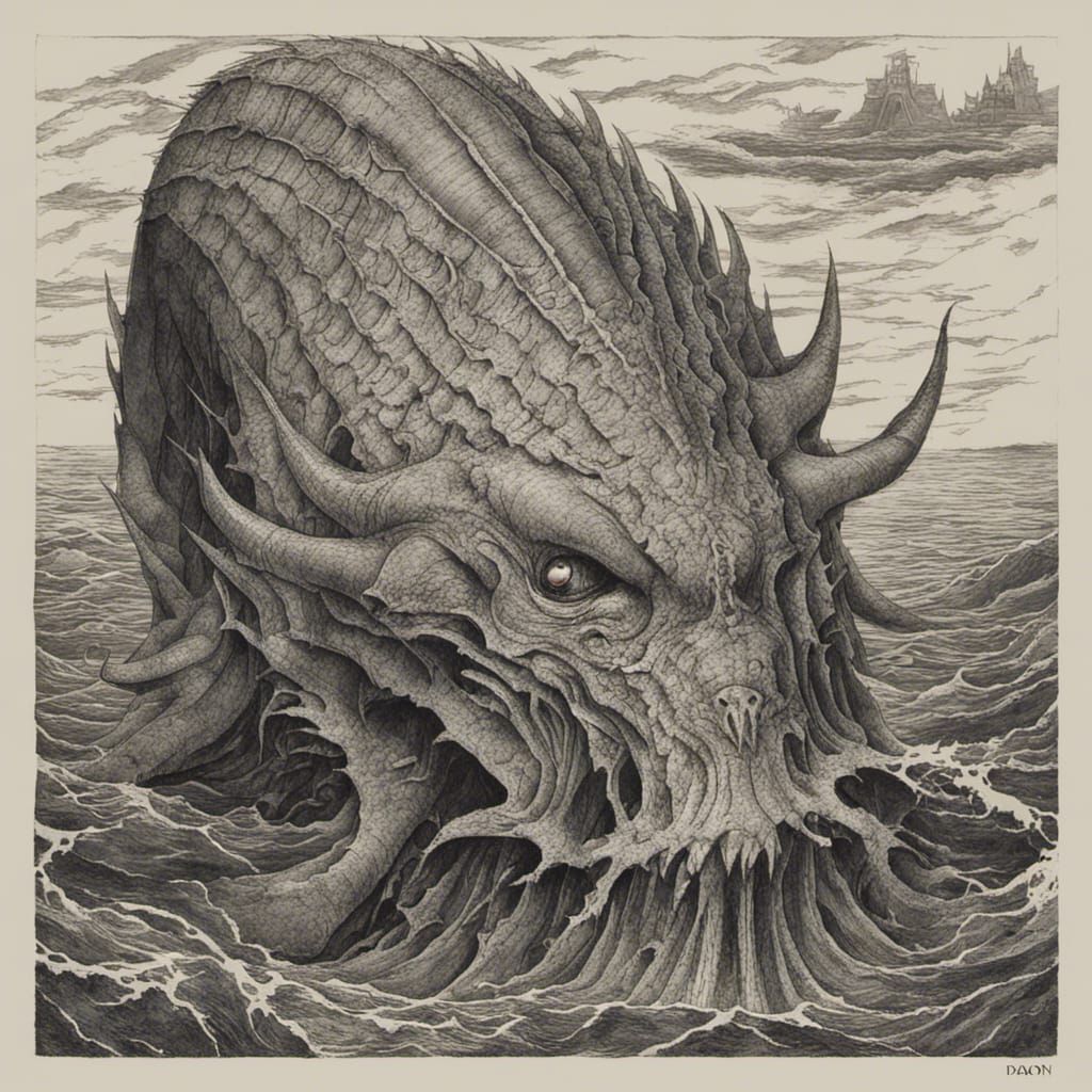 AI Image of Dagon