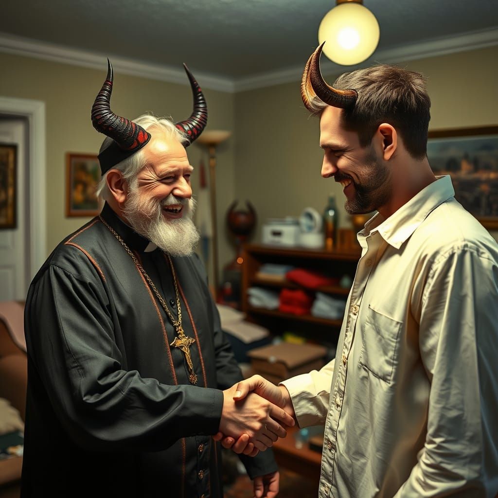 When the Demons Visit ... Call the Clergy!