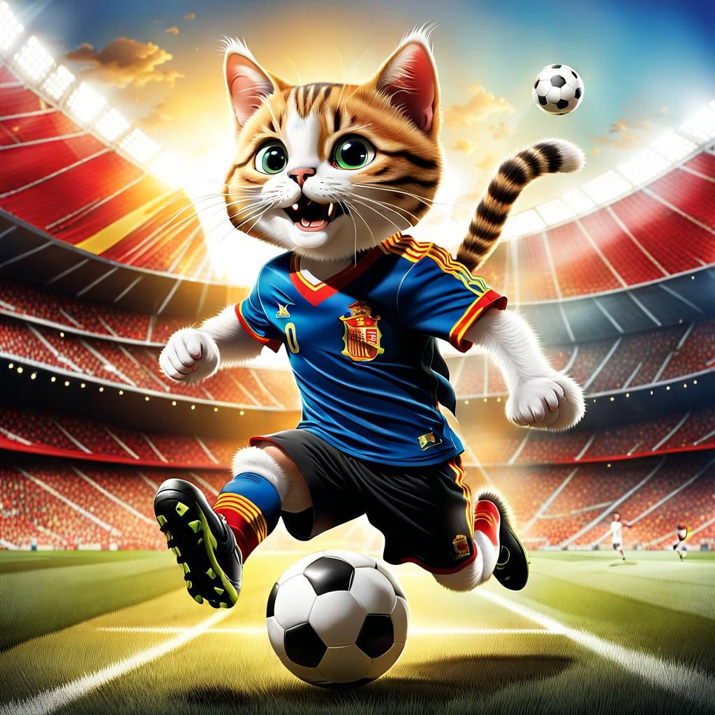 Soccer Cat