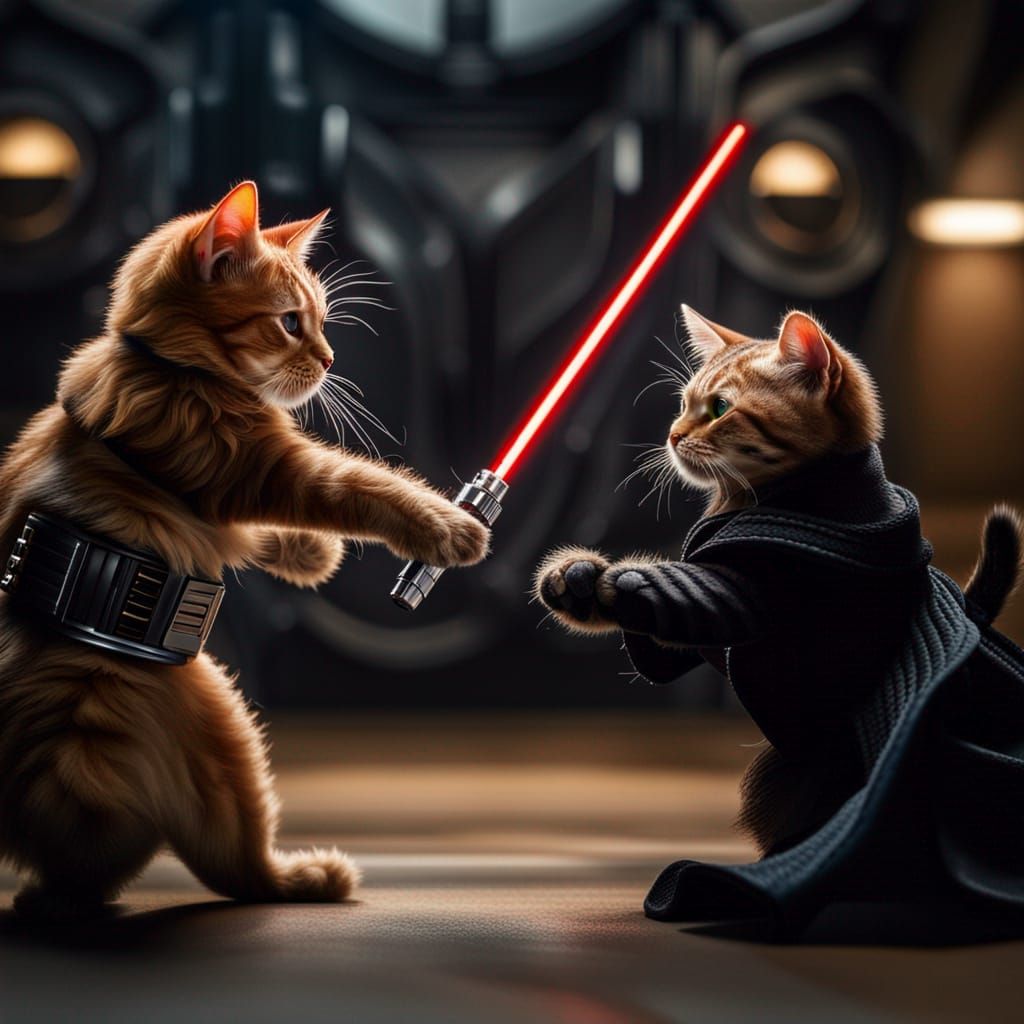Star Wars… But With Cats