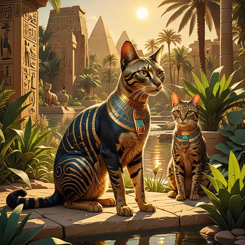 Sacred Egyptian Animals 🐈,2