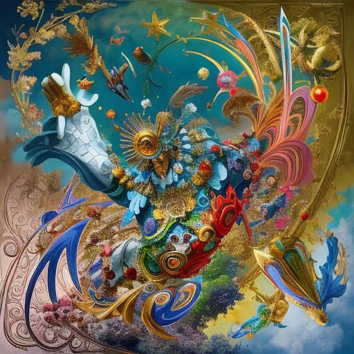 Detailed 3D Render of Lissajous Curves