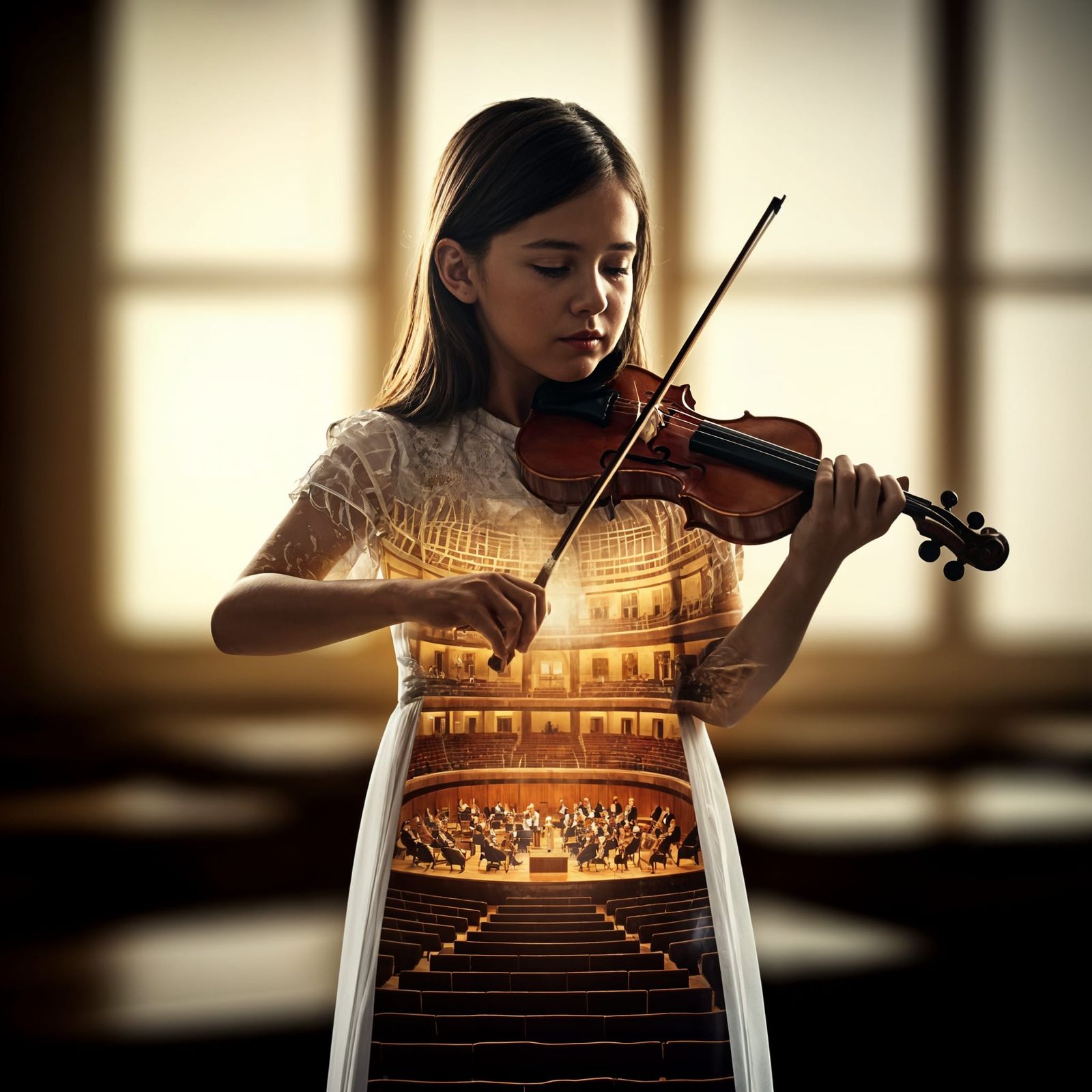 Dreams and Music Unfold in a Grade School Violinist