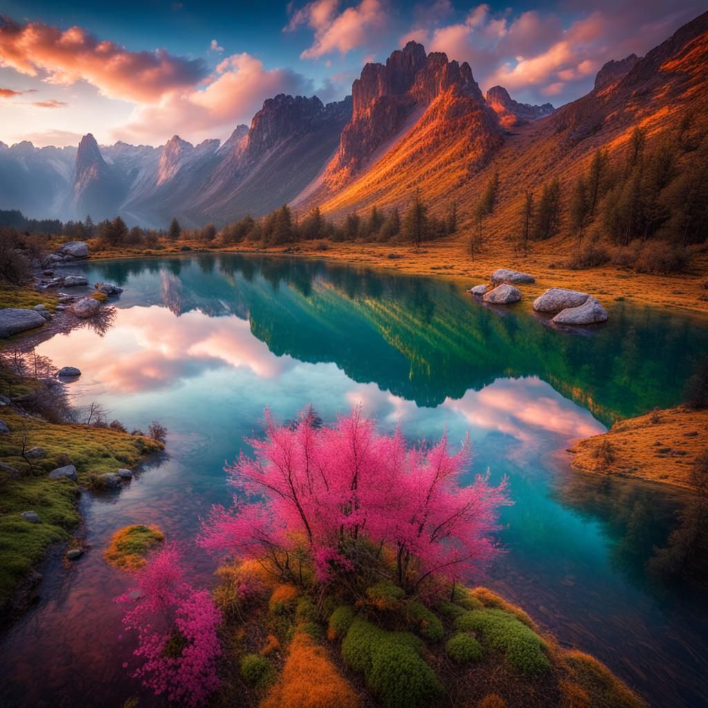 Enchanting Untouched Wilderness: Breathtaking Landscape Phot...