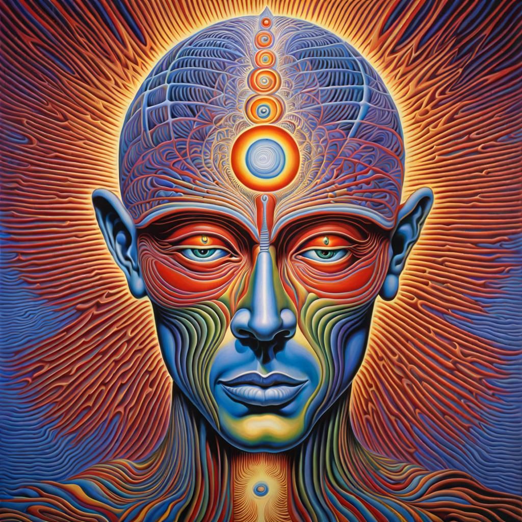 Psychedelic Visionary Quadrophenia Art