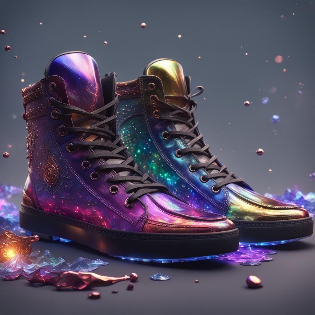 Iridescent Shoes: A Matte Painting in Unreal Engine 5