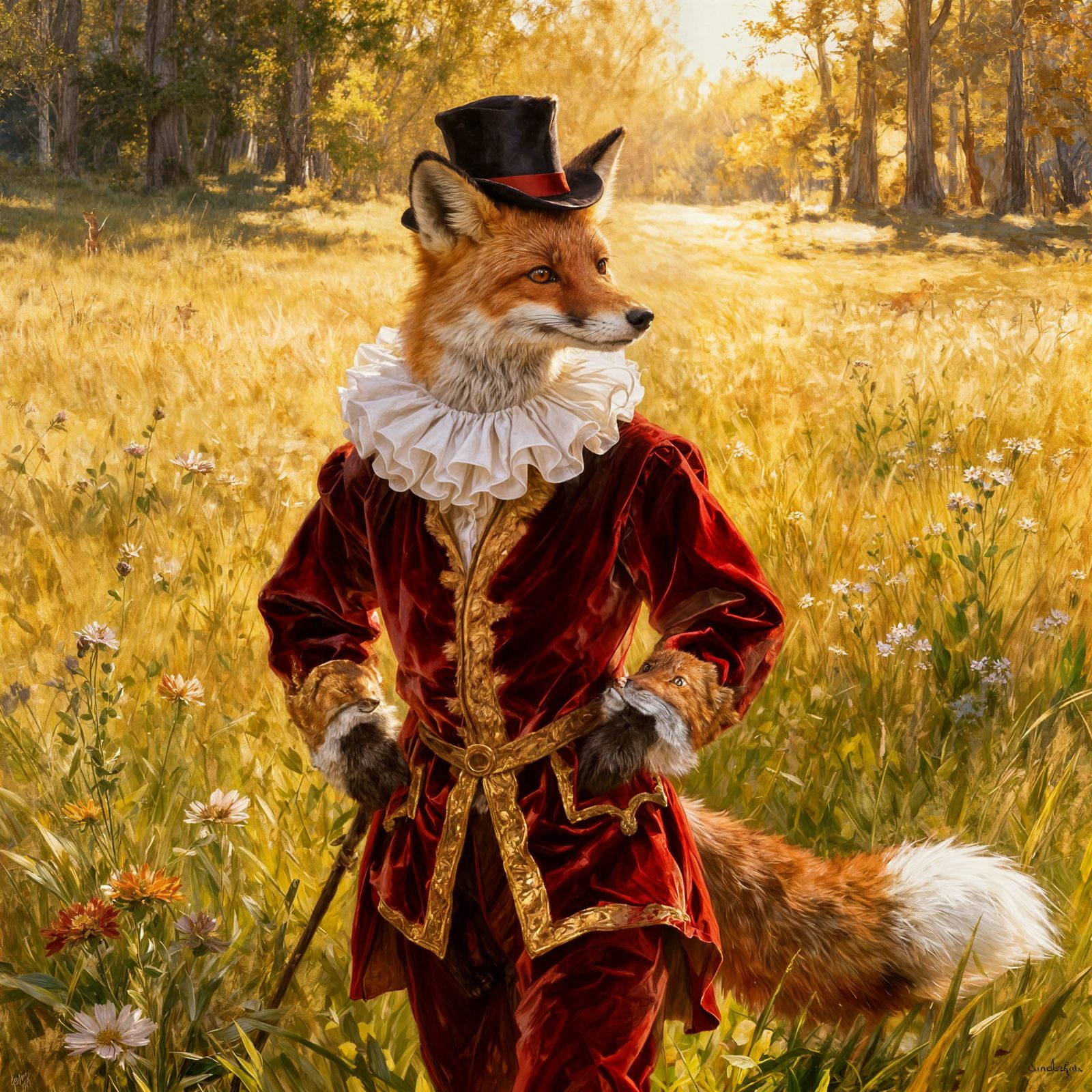 A fox is a fox no matter how you dress it.