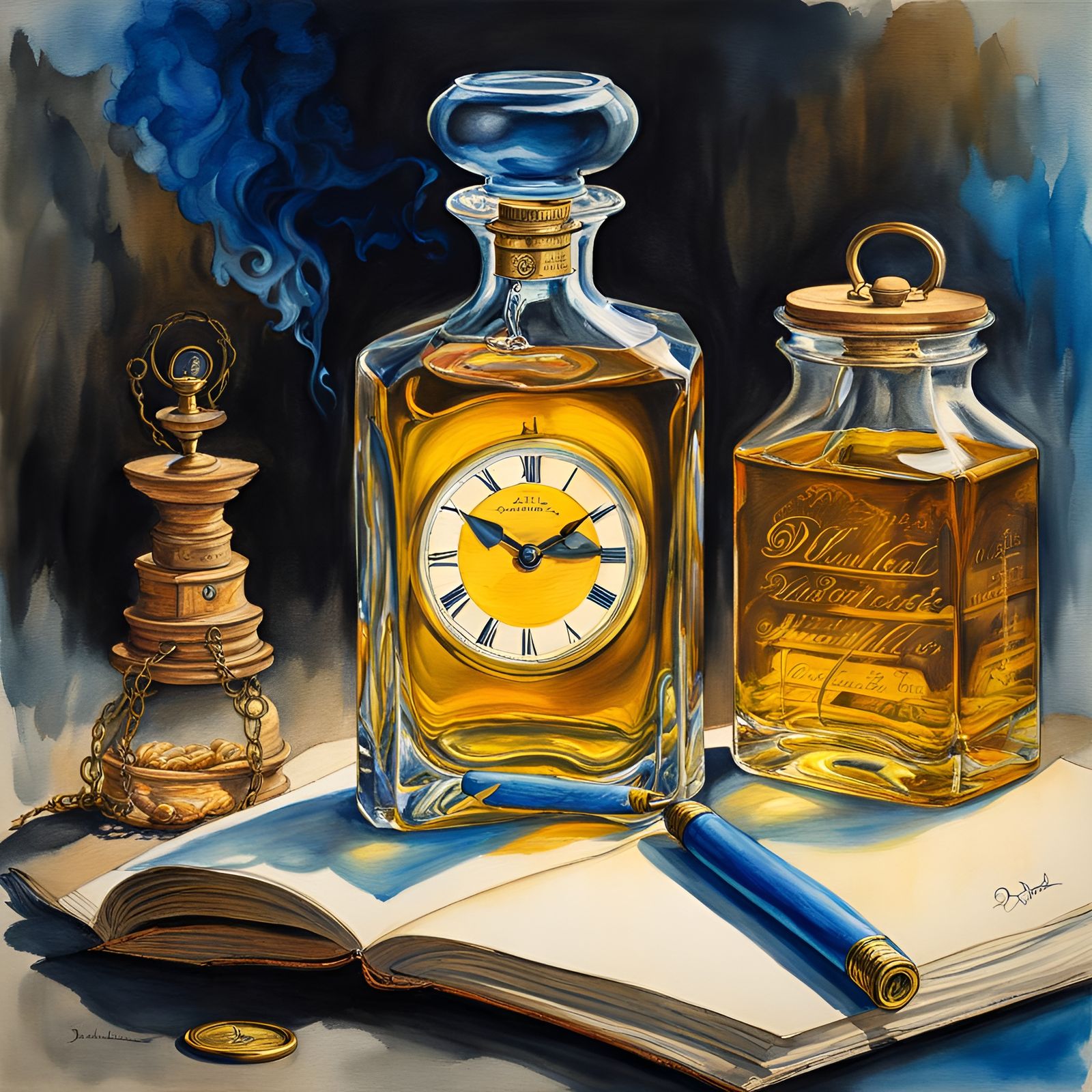 Surreal Time in a Bottle, Polychromatic Fantasy