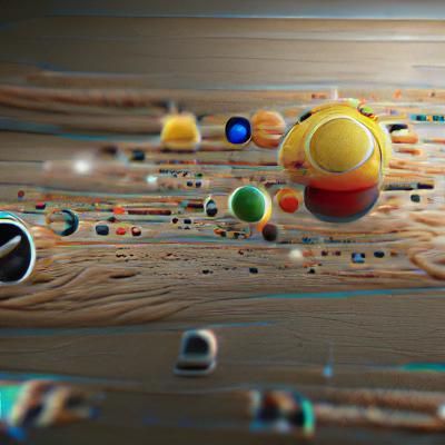 Detailed 3D Render of the Solar System
