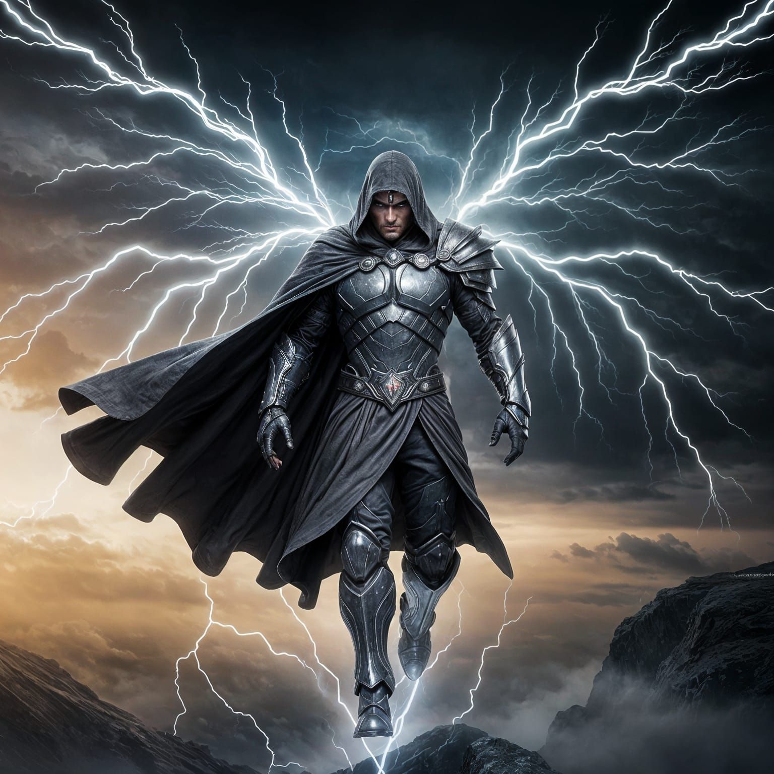 Warrior of Lightning in Tempestuous Storm