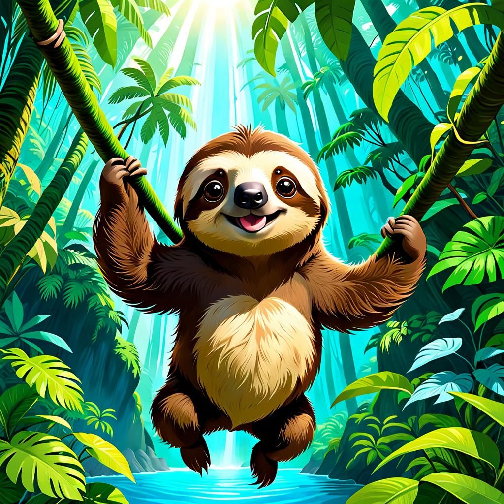 Adventurous Sloth's Thrilling Expeditions