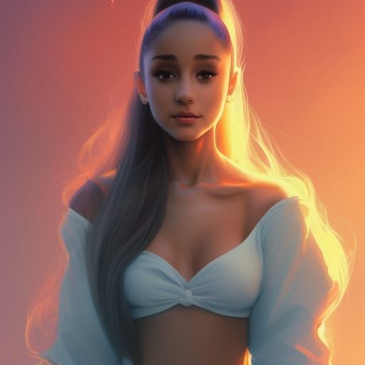 Ariana Grande Portrait in 8k Resolution