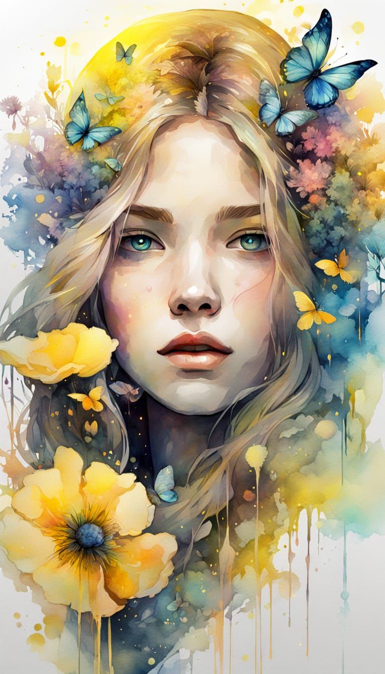 The beauty we see, we see with our Eyes!