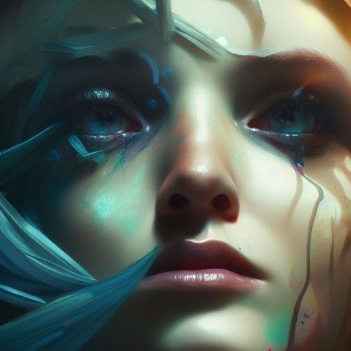 Hyperdetailed Portrait of a Corpse in Unreal Engine Style