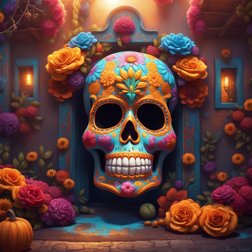 Day of the Dead Party: Fantasy Concept Art