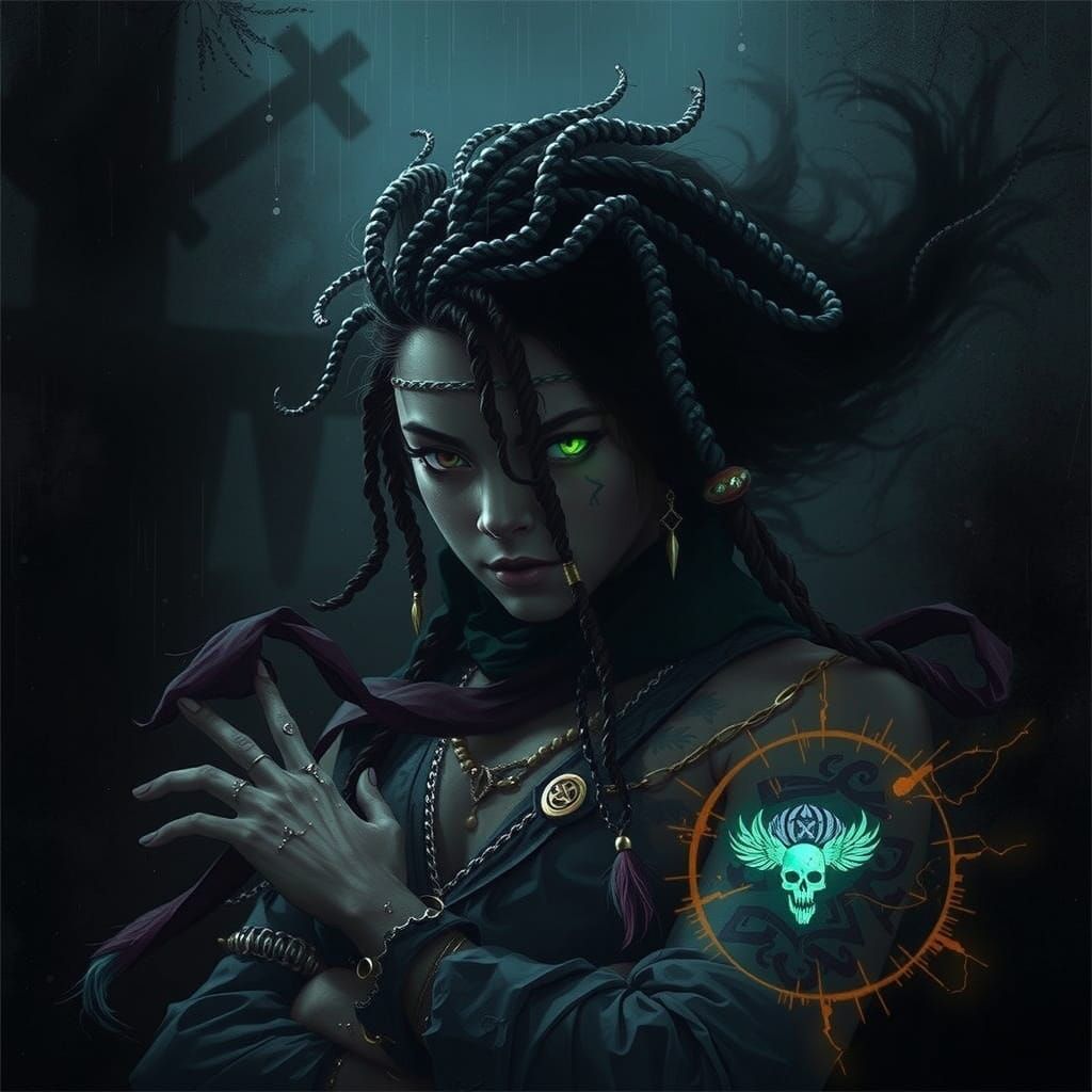 Spectacular Pirate Cultivator in Vibrant, Ancient Attire