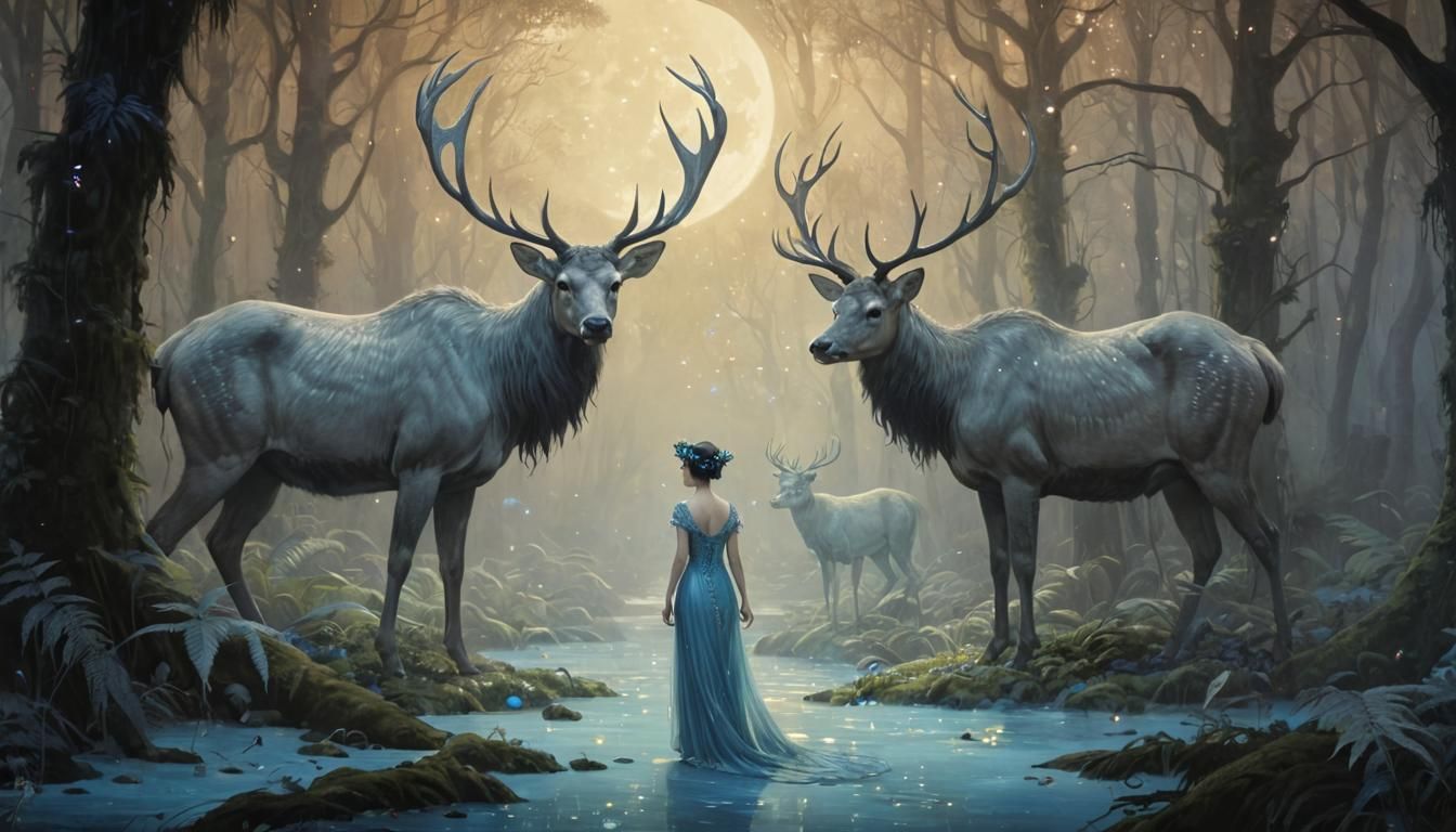 Enchanting Whispers of Winter Forest