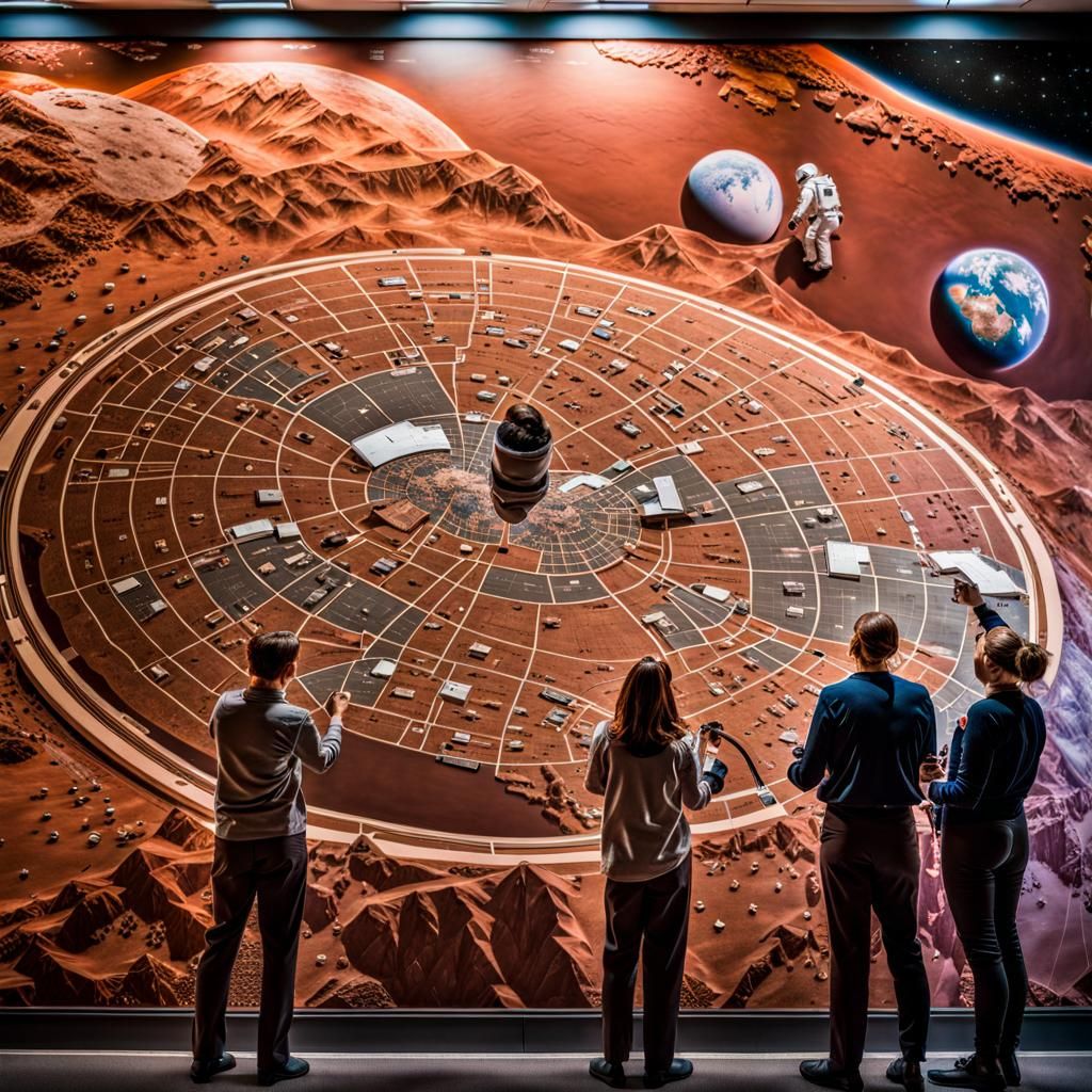 Astronauts Discover Ancient Martian Map