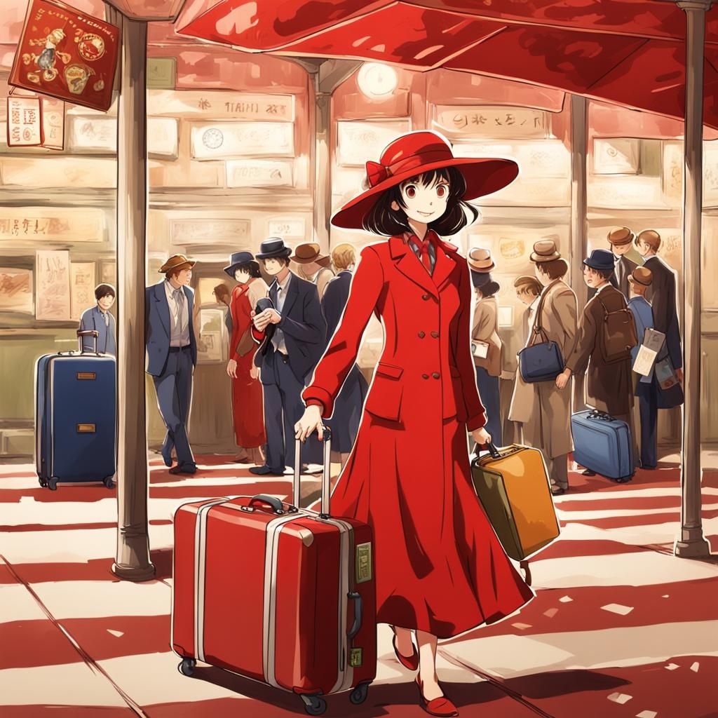 Chuck From Pushing Daisies in Anime Style