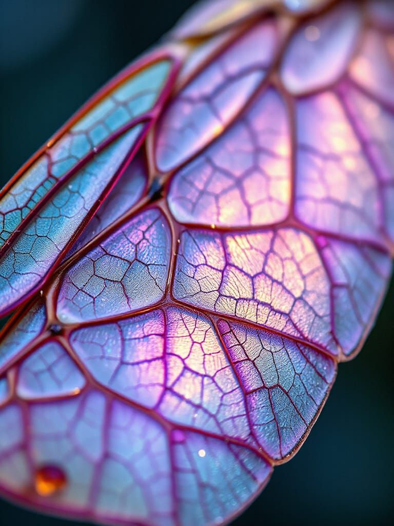 Mystical Dragonfly Wing