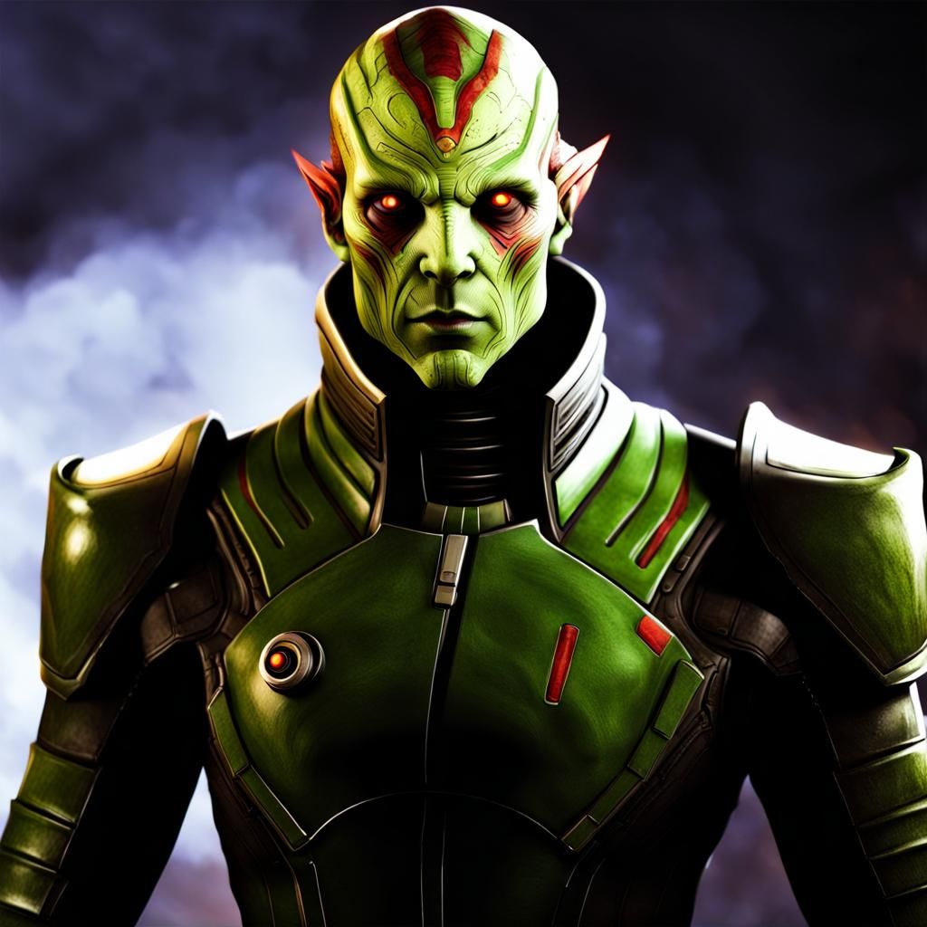 Thane Krios Portrait from Mass Effect