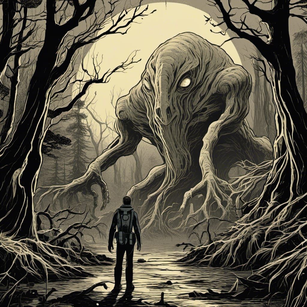 Anna Kendrick in Eerie Sci-Fi Swamp Scene