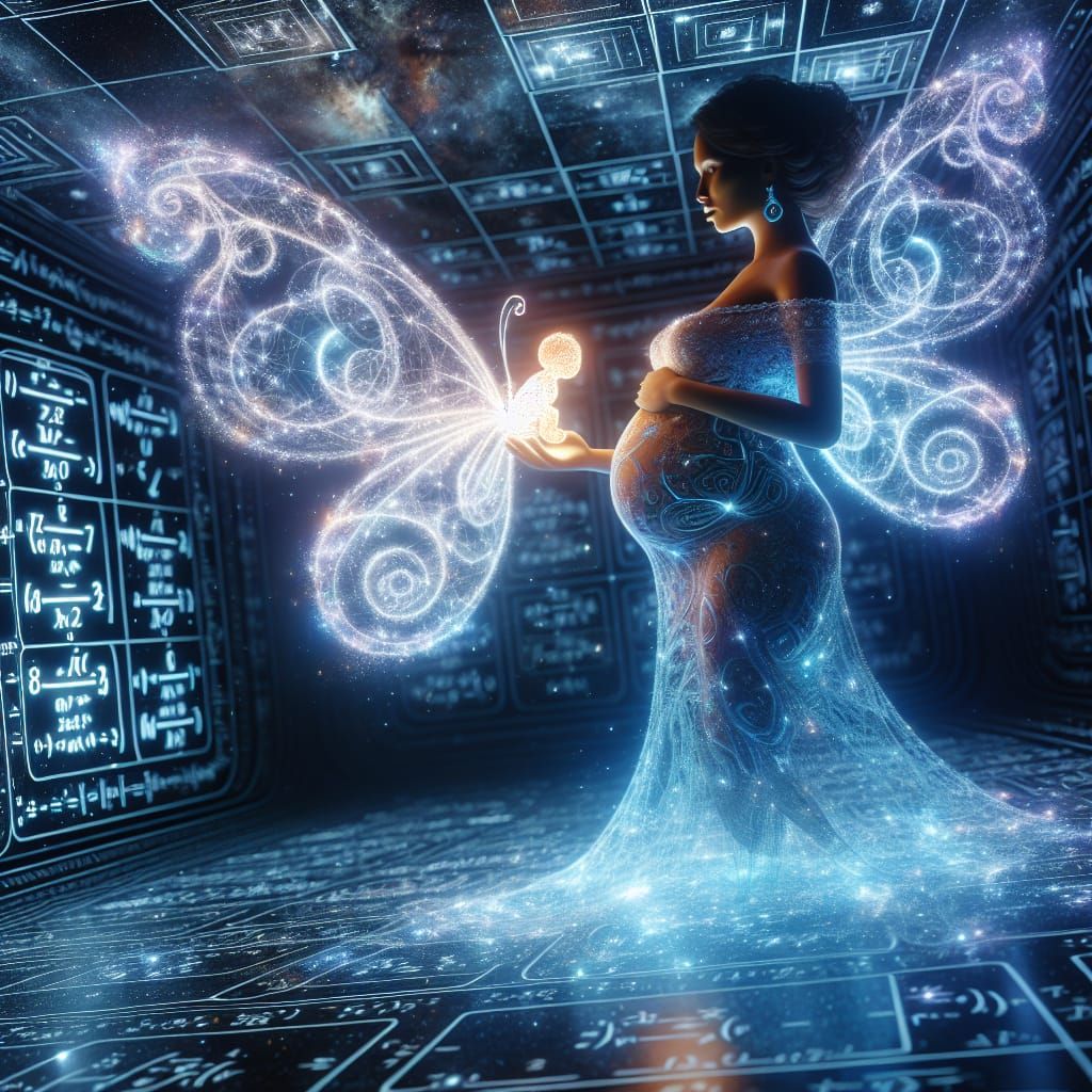 Cosmic Mother with Butterfly of Equations