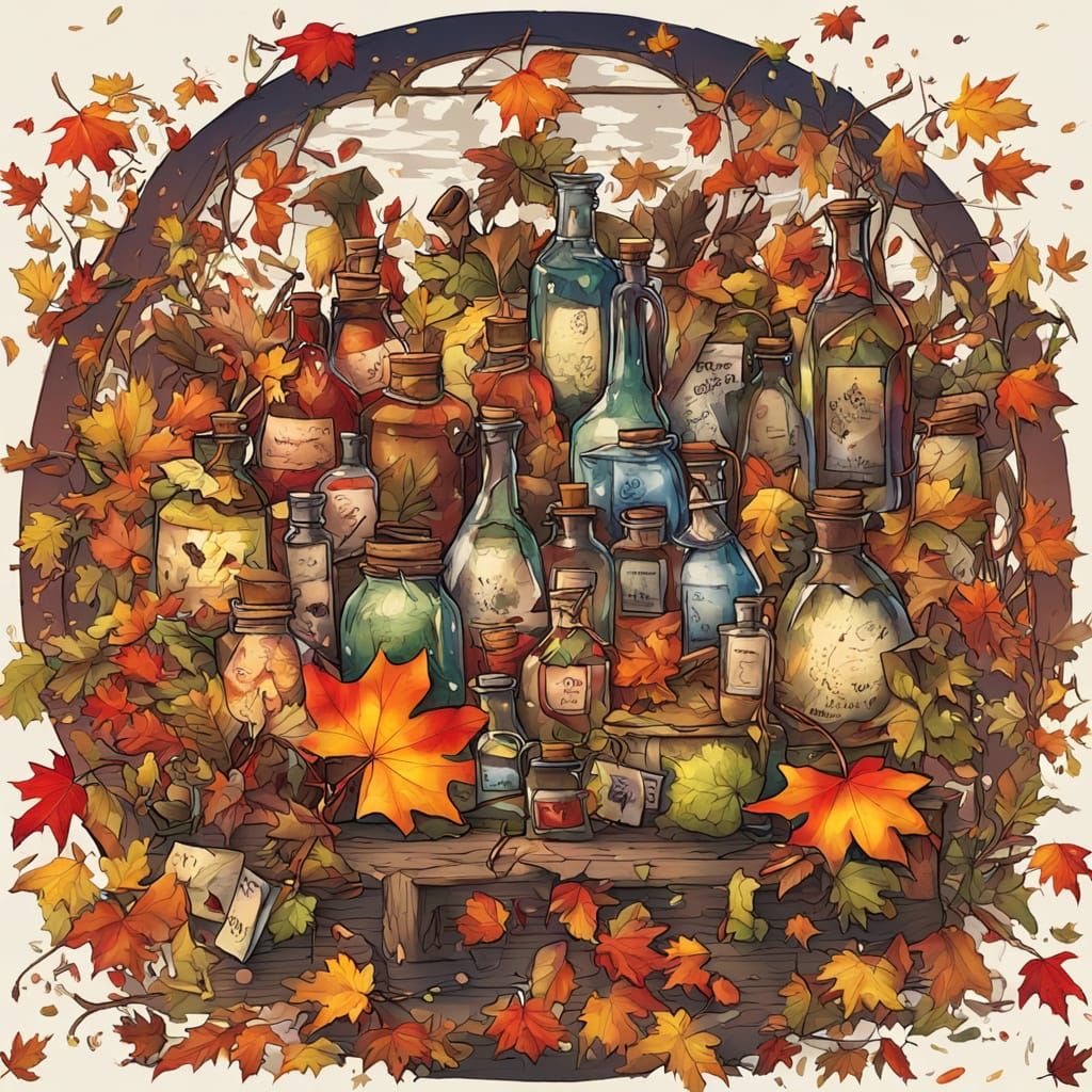 Magical Autumn Control Potion