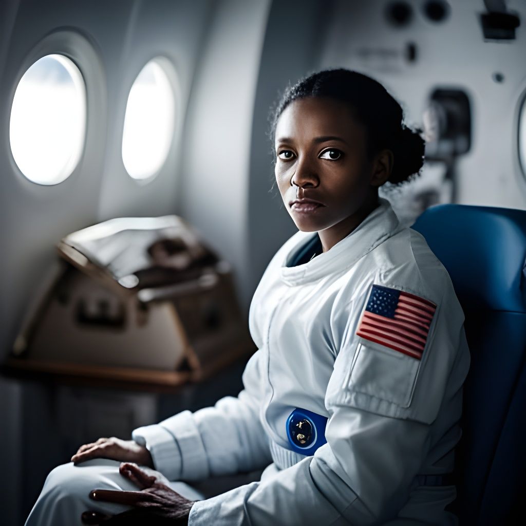 Astronauts in Space: Professional Studio Portrait