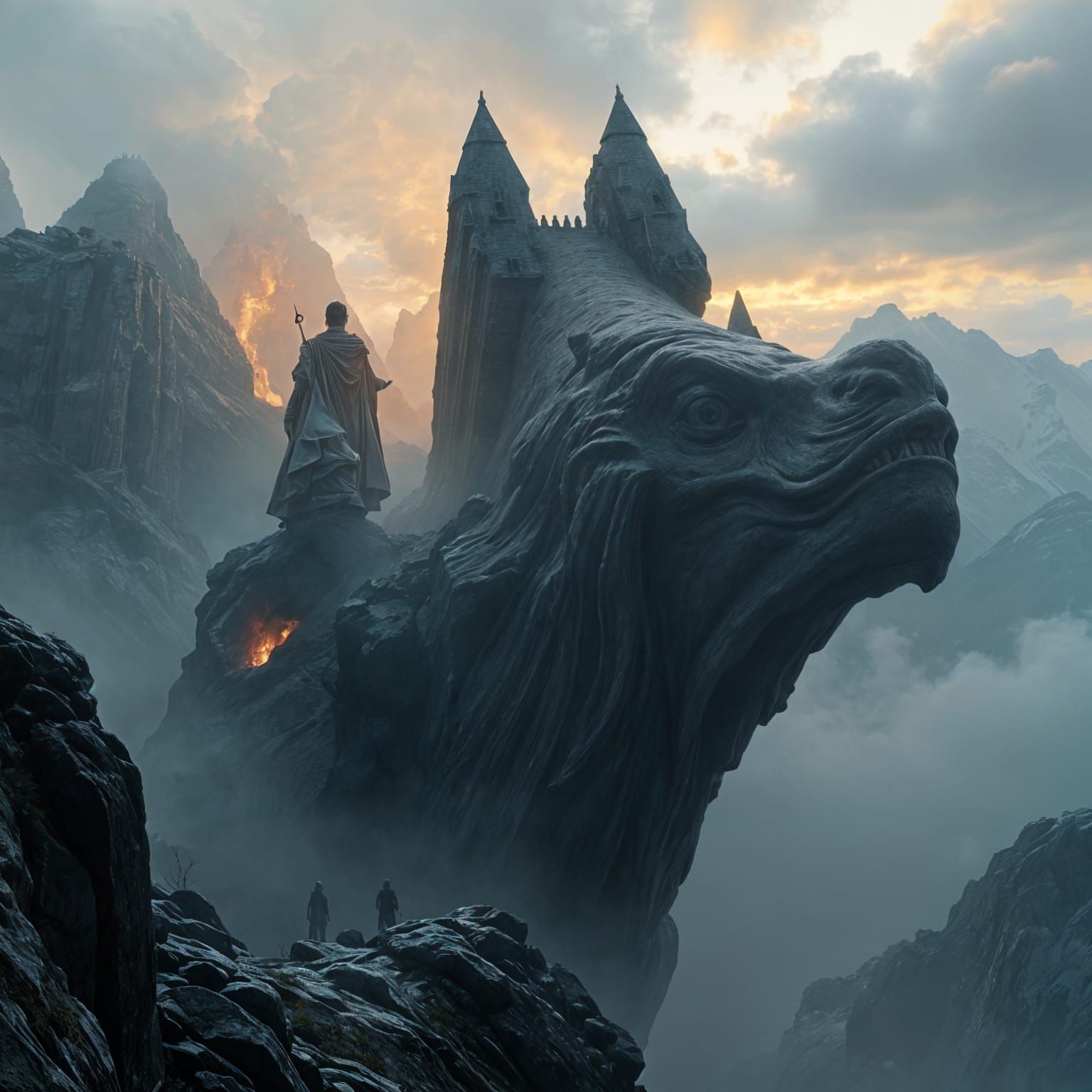 Hyperrealistic Gustave Doré-Inspired Masterpiece