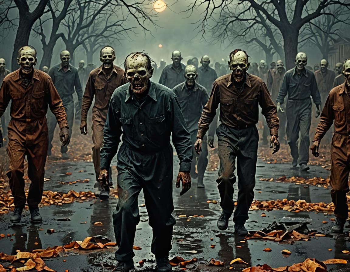 Ethereal Surreal Scene of Creepy Dark Ambiance