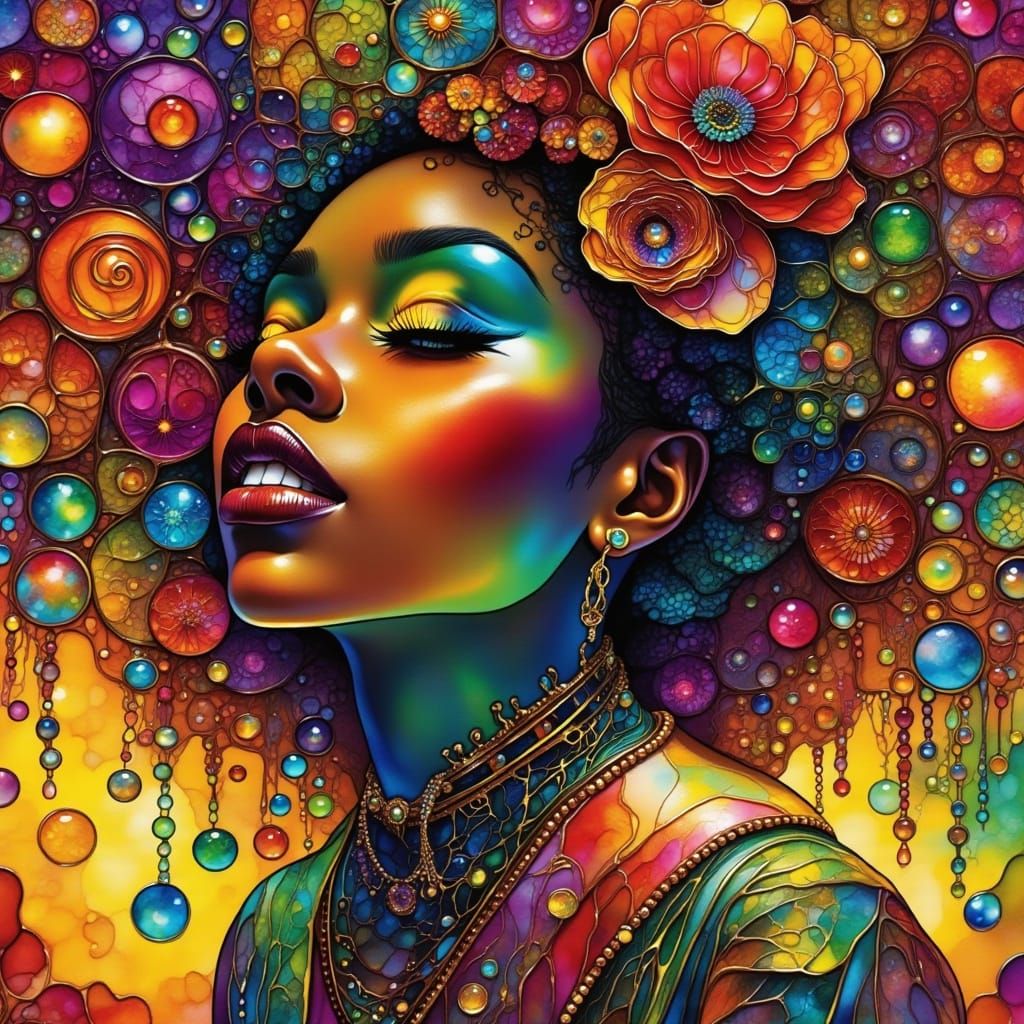 Dieselpunk Art Deco with African Pop Color Splash