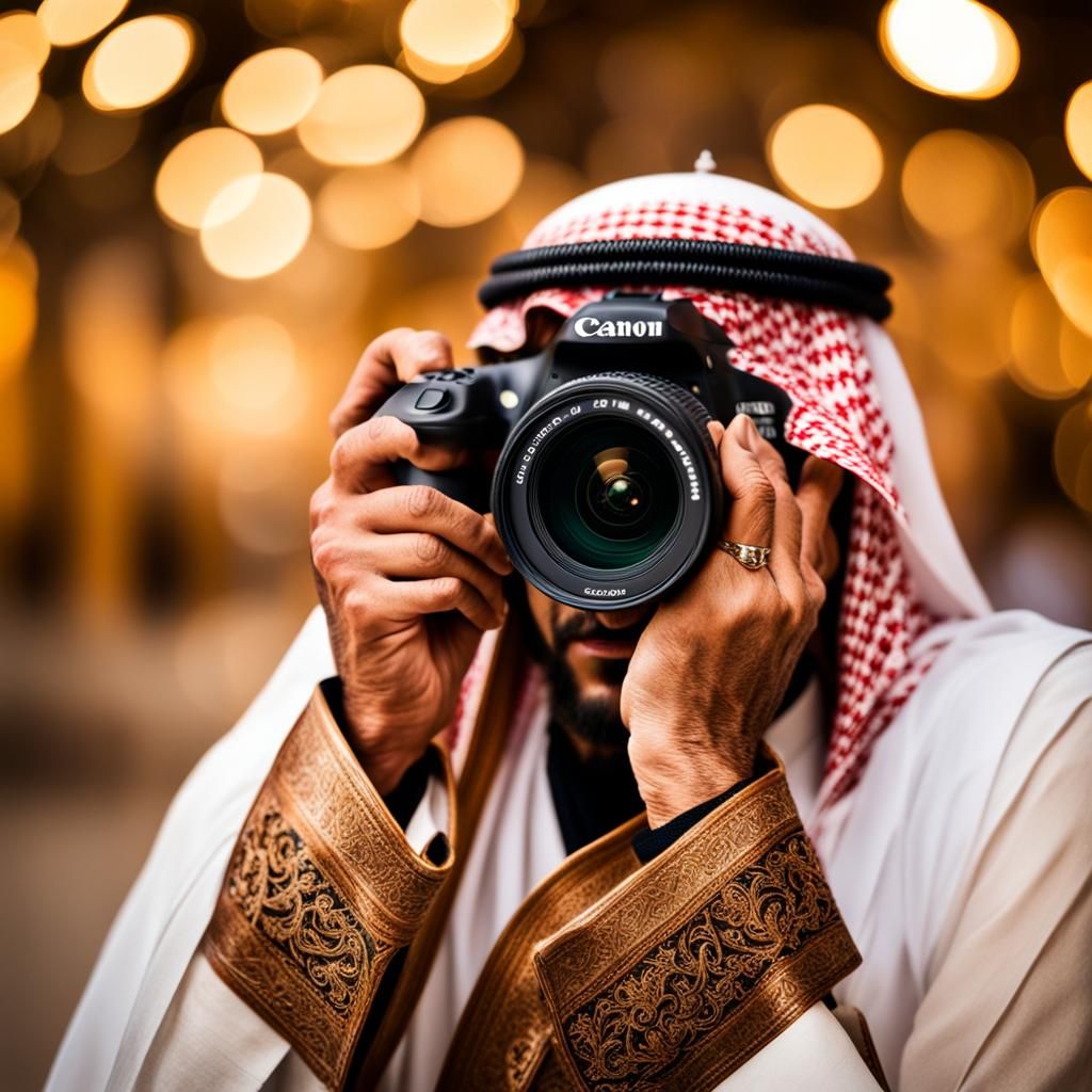 Professional Portrait of an Arab with Bokeh