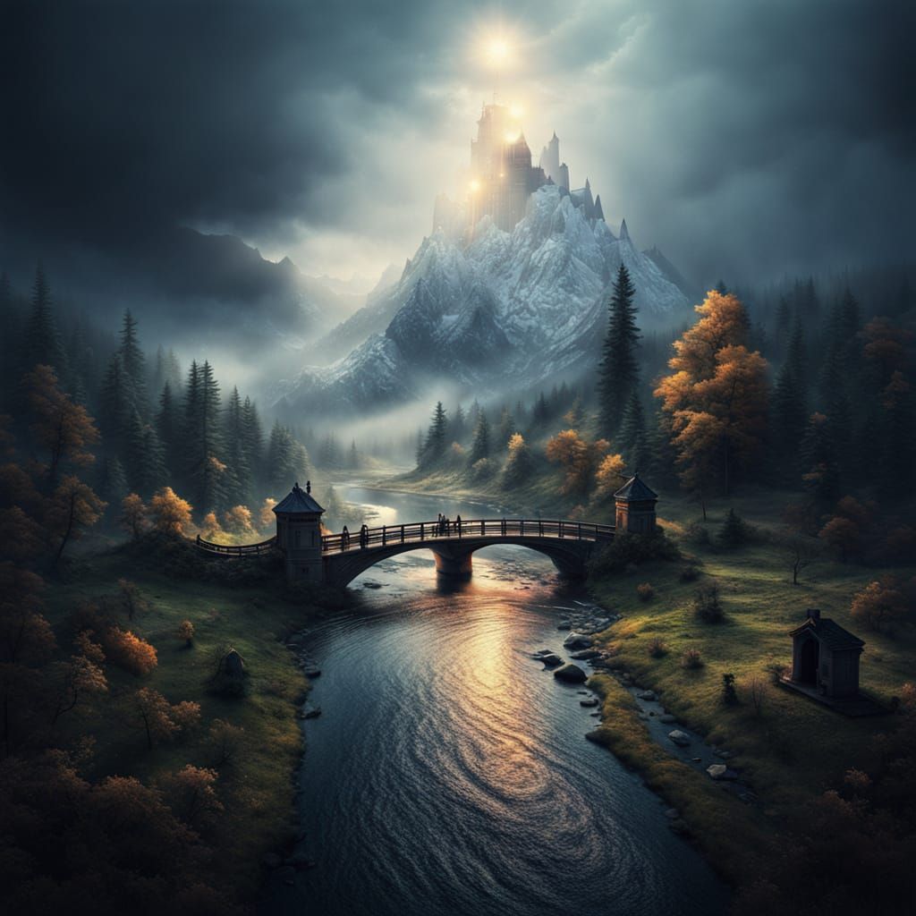 Sublime Aesthetic Masterpiece in Digital Art