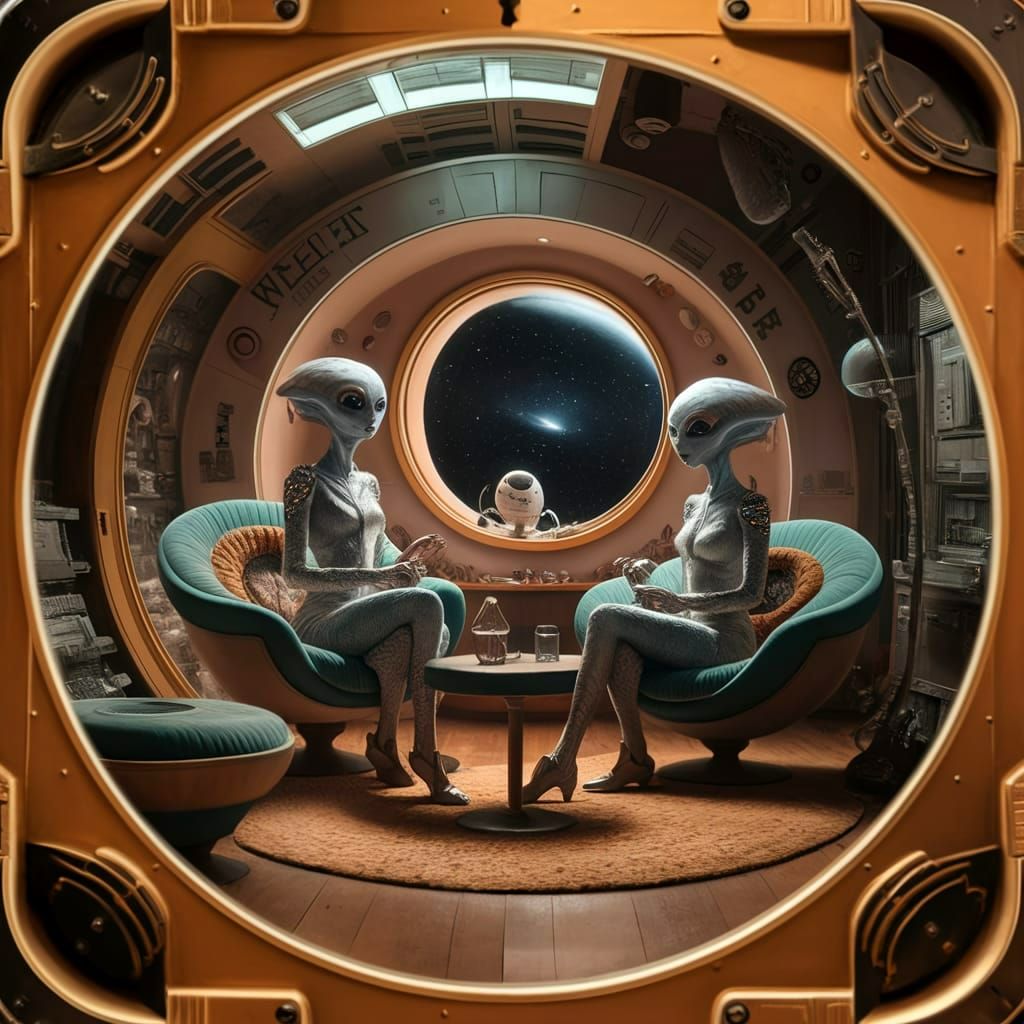 WELL I'M HAPPY TO BE HOME TO OUR GALAXY AFTER THREE HOURS OF...