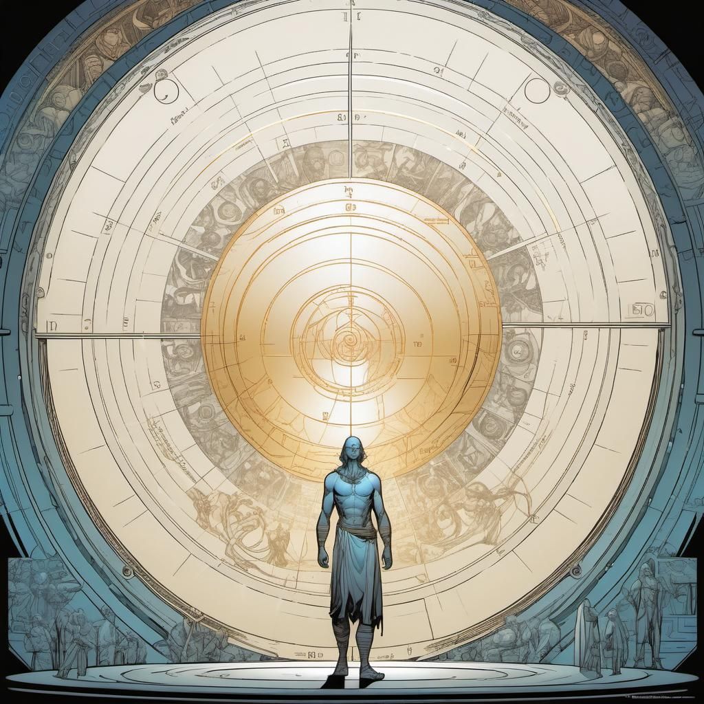 Divine Proportion in Comic Book Art Style