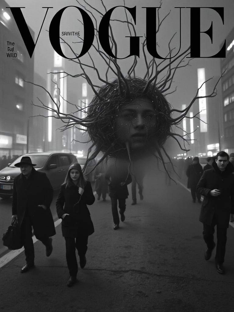 Dystopian Vogue Cover Unveils the Rebellion